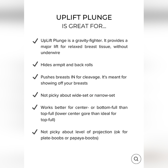 The UpLift Wireless Plunge Lace Bra - Picture 5 of 8